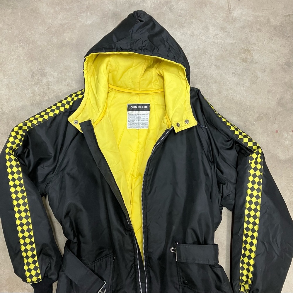 Vintage John Deere Mens Snow Suit One Piece Sz XL Mens